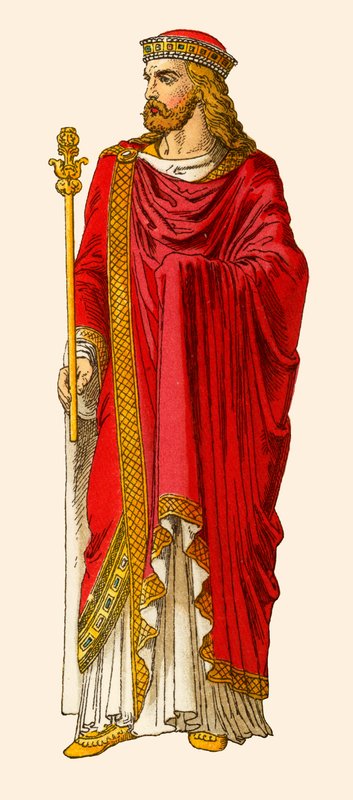 Clovis, král Franků od Albert Kretschmer