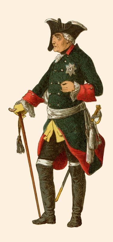 Fridrich II., Veliký od Albert Kretschmer