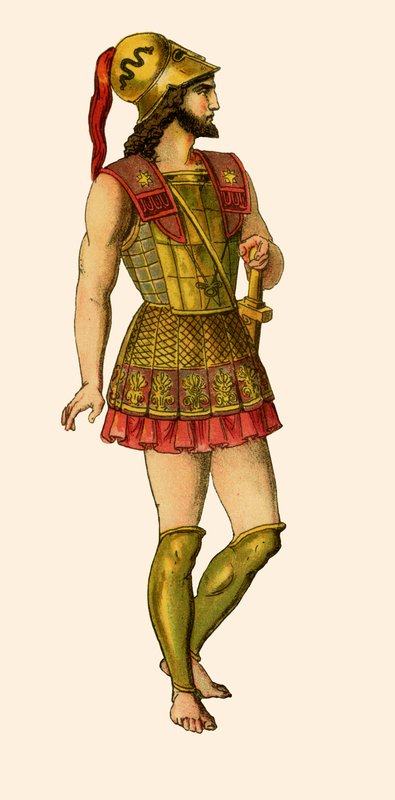 Řecký válečník od Albert Kretschmer