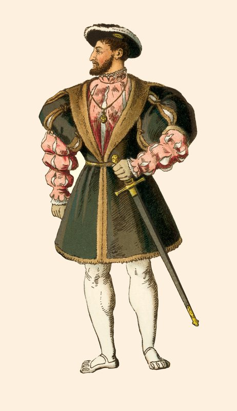 Francouzský král František I., 1547 od Albert Kretschmer