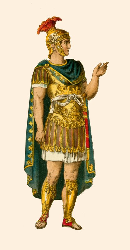 Římský generál od Albert Kretschmer