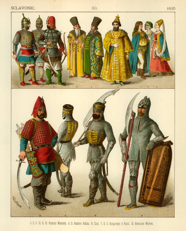 Sklavonic kostým 1400 od Albert Kretschmer