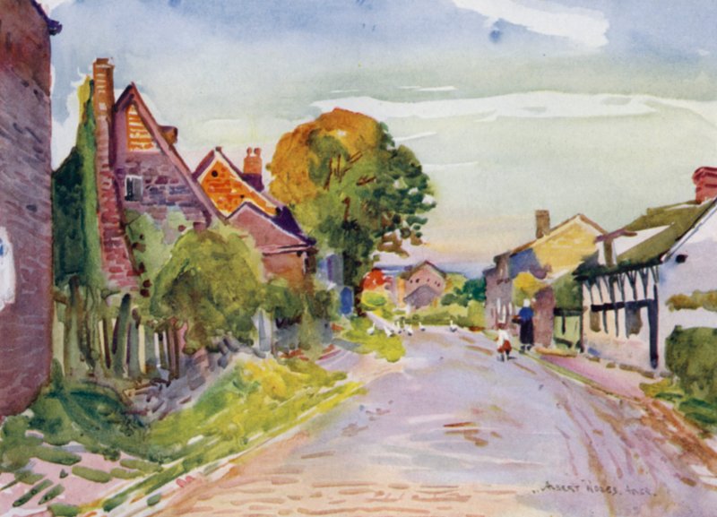 Mawdesley (barevné lito) od Albert Woods