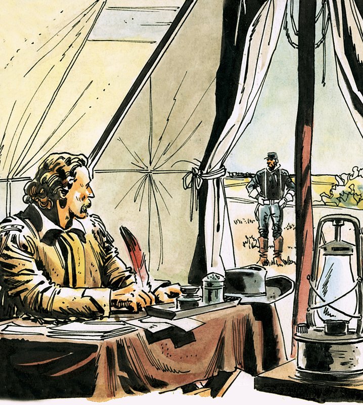 Generál George Custer od Alberto Giolitti
