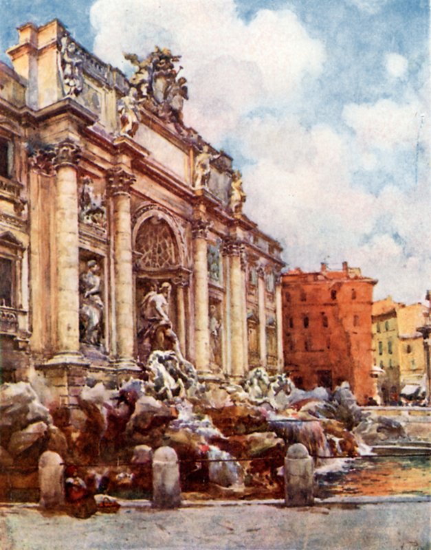 Fontána di Trevi od Alberto Pisa