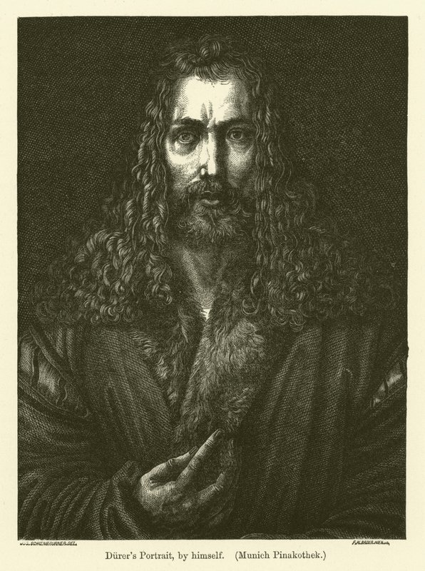 Autoportrét německého malíře a grafika Albrechta Durera od Albrecht Dürer