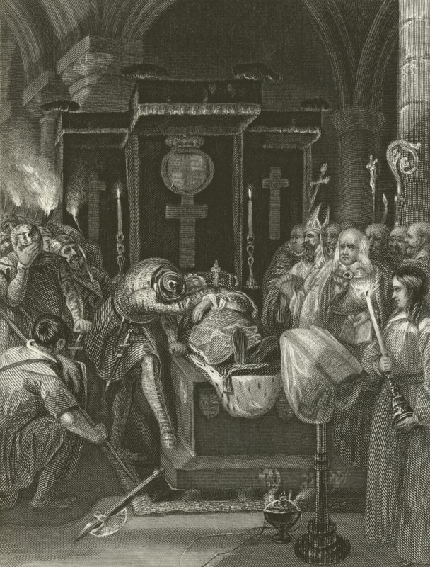 Coeur de Lion, v pivu svého otce od Alexander Chisholm