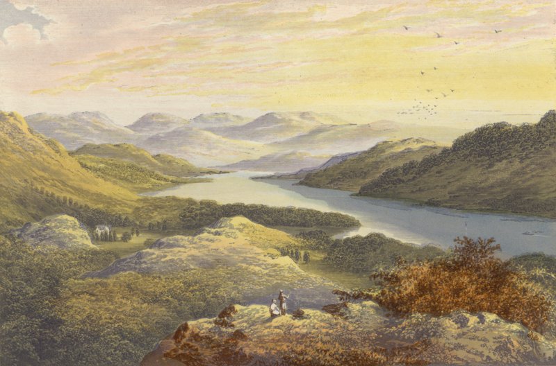 Windermere, pohled na jezero od Alexander Francis Lydon