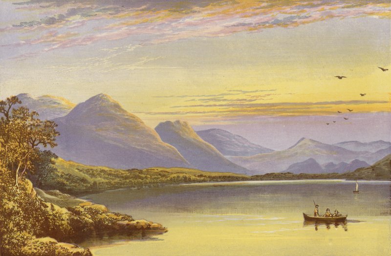Jezero Bassenthwaite od Alexander Francis Lydon