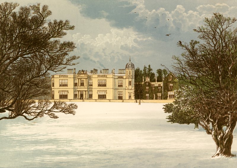 Aston Hall od Alexander Francis Lydon