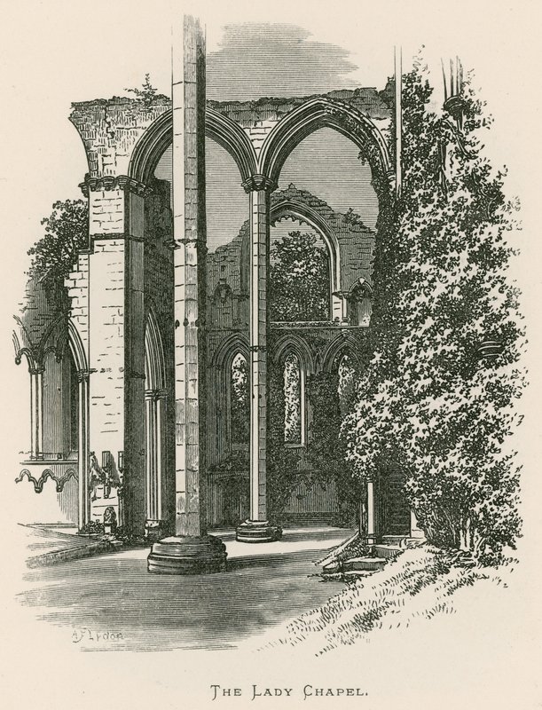 Fountains Abbey, The Lady Chapel od Alexander Francis Lydon