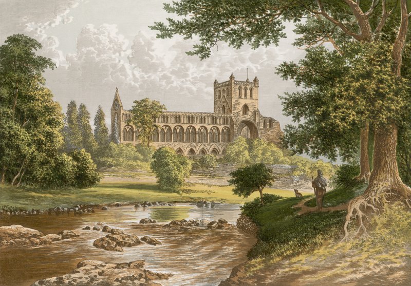 Jedburgh Abbey od Alexander Francis Lydon