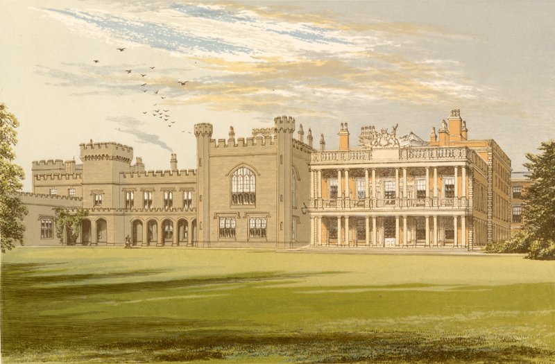 Knowsley Hall od Alexander Francis Lydon