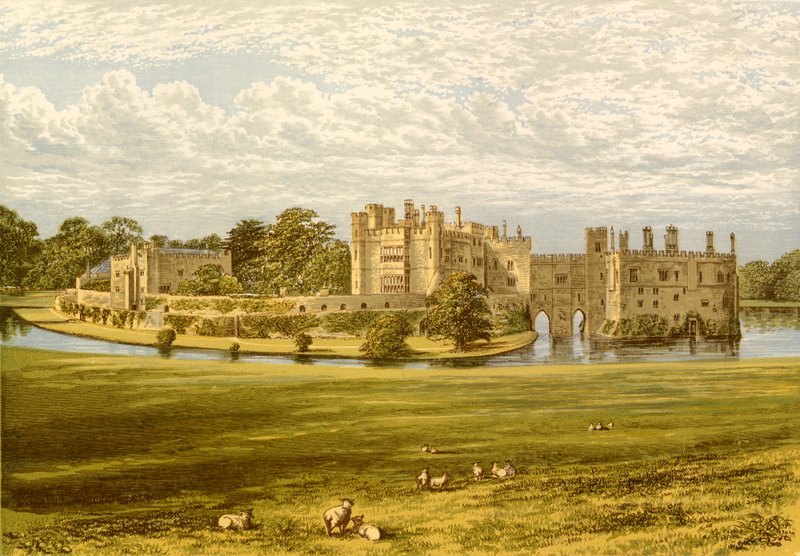 Hrad Leeds od Alexander Francis Lydon