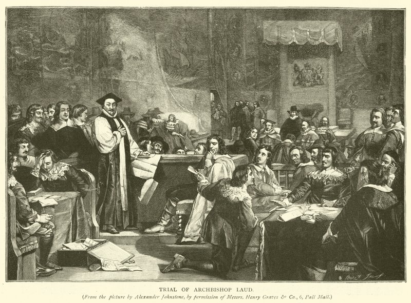 Proces s arcibiskupem Laudem od Alexander Johnston