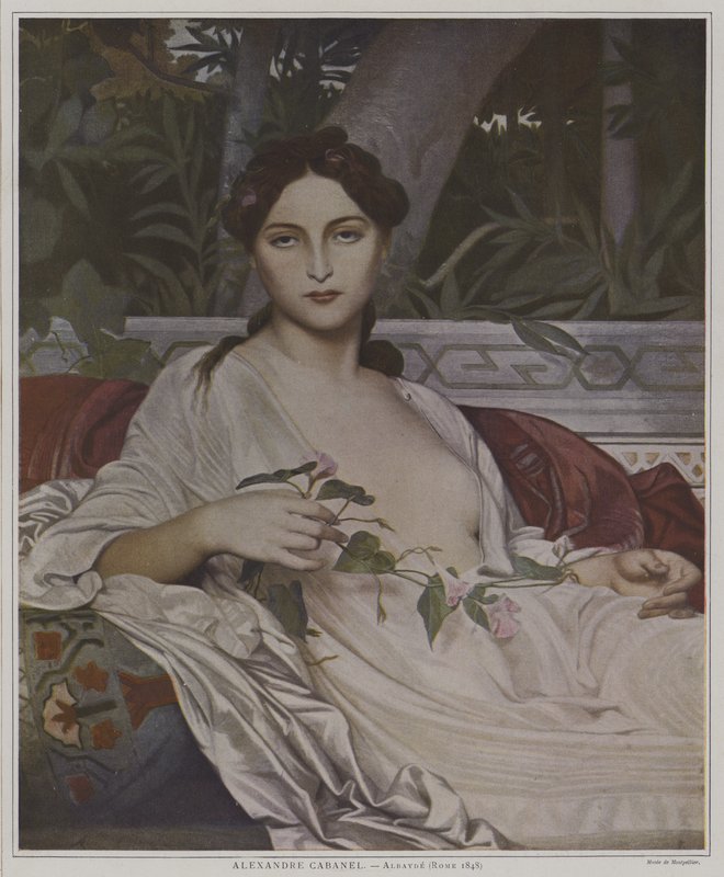 Albayde (Řím 1848) od after Alexandre Cabanel