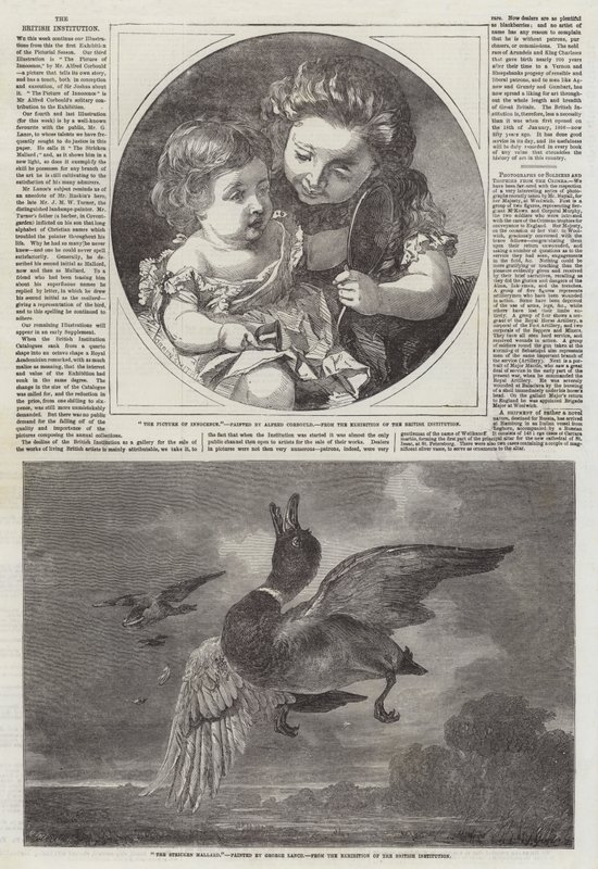 Britská instituce od Alfred Chantrey Corbould