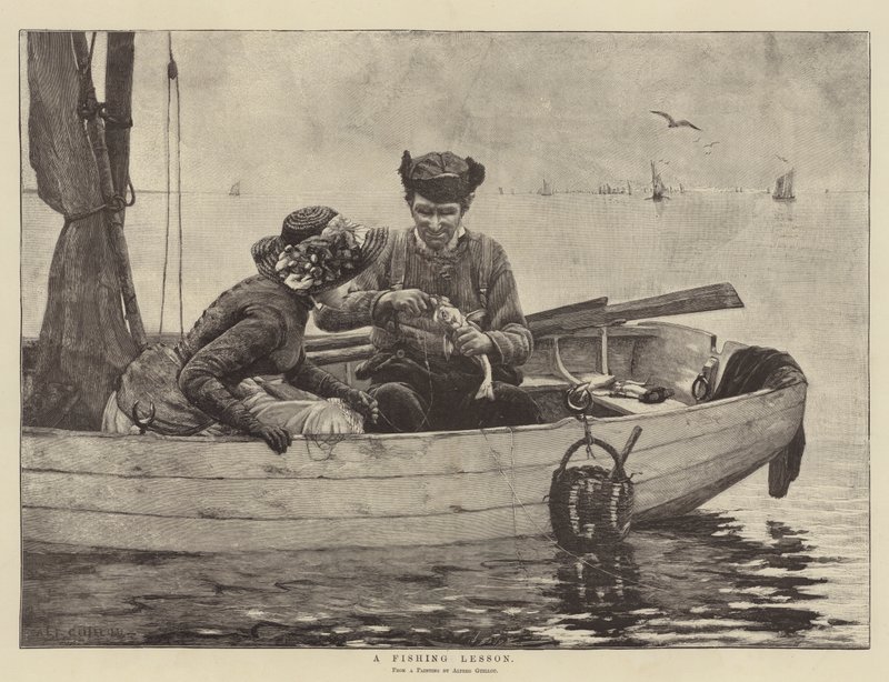 Lekce rybaření od Alfred Guillou