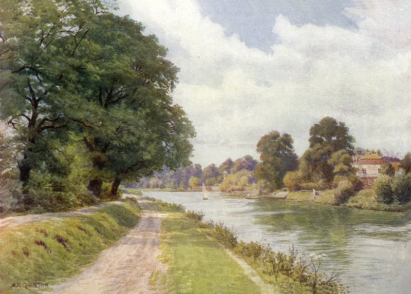 Ostrov Eel Pie od Alfred Robert Quinton