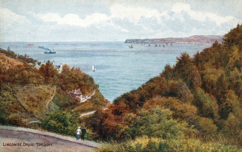 Linkombe Drive, Torquay od Alfred Robert Quinton