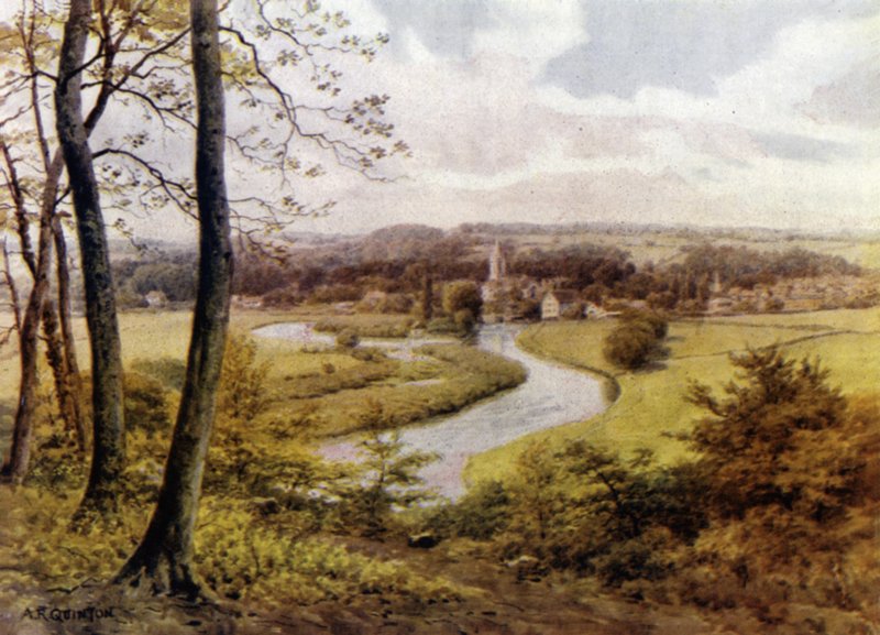 Marlow z Quarry Woods od Alfred Robert Quinton