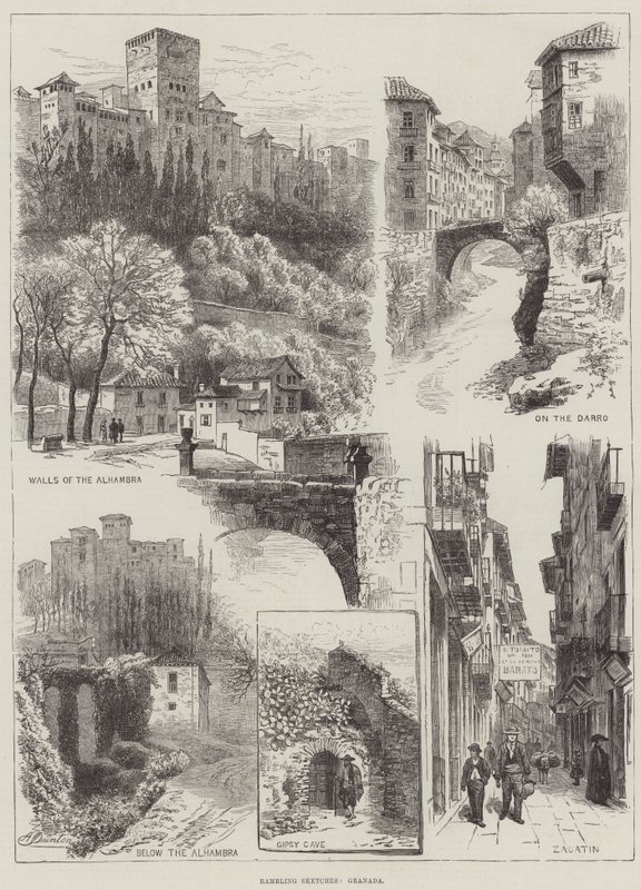 Rambling Sketches, Granada od Alfred Robert Quinton