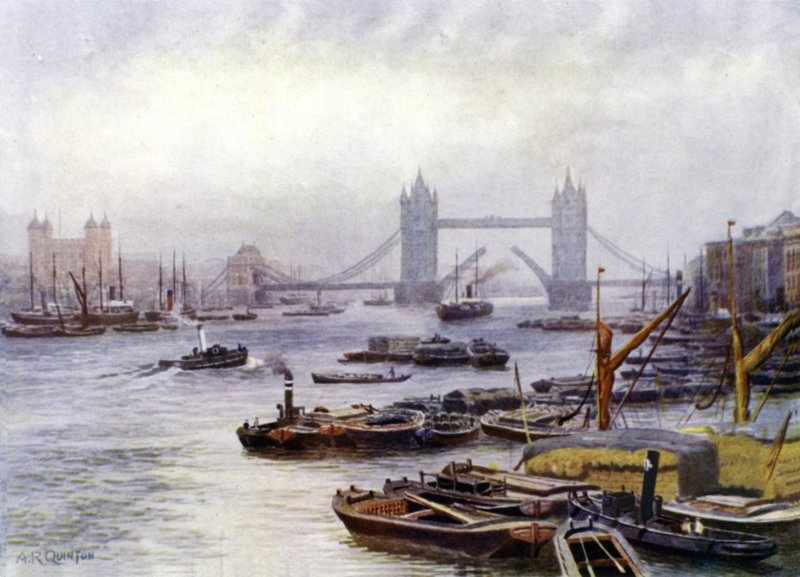 Tower Bridge od Alfred Robert Quinton