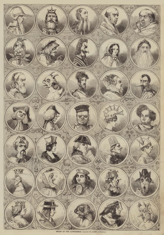 Vedoucí pantomim od Alfred Crowquill