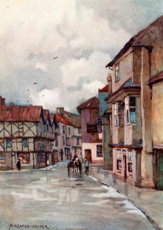 Axbridge (barva lito) od Alfred Heaton Cooper