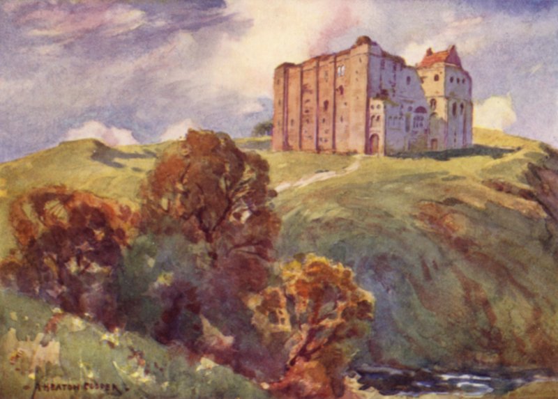 Castle Rising, Norfolk od Alfred Heaton Cooper