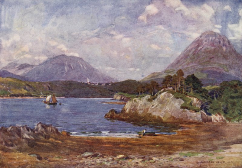 Letterfrack, Connemara od Alfred Heaton Cooper