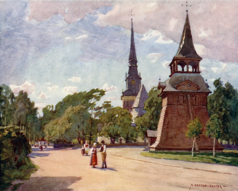 Kostel Mora od Alfred Heaton Cooper