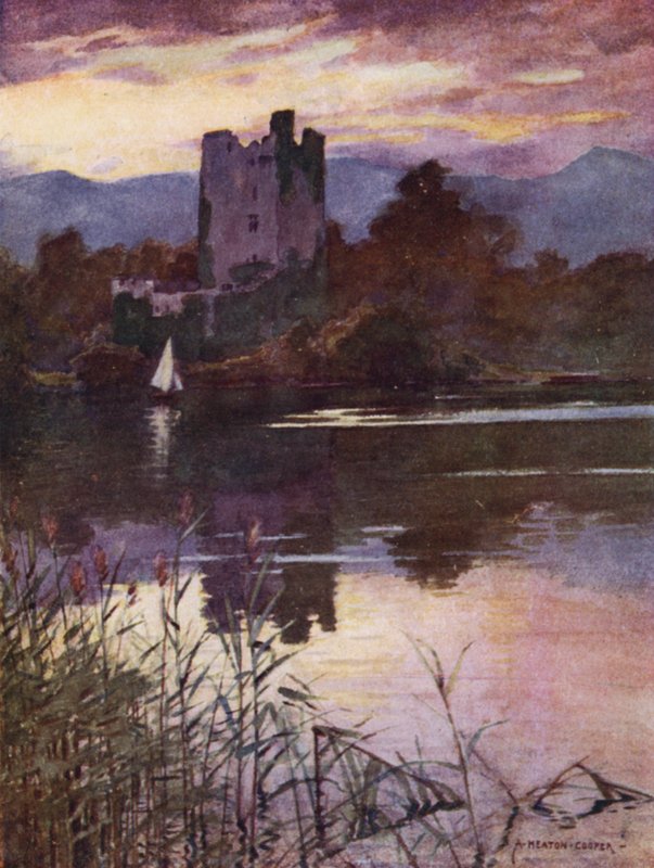Ross Castle, Killarney od Alfred Heaton Cooper