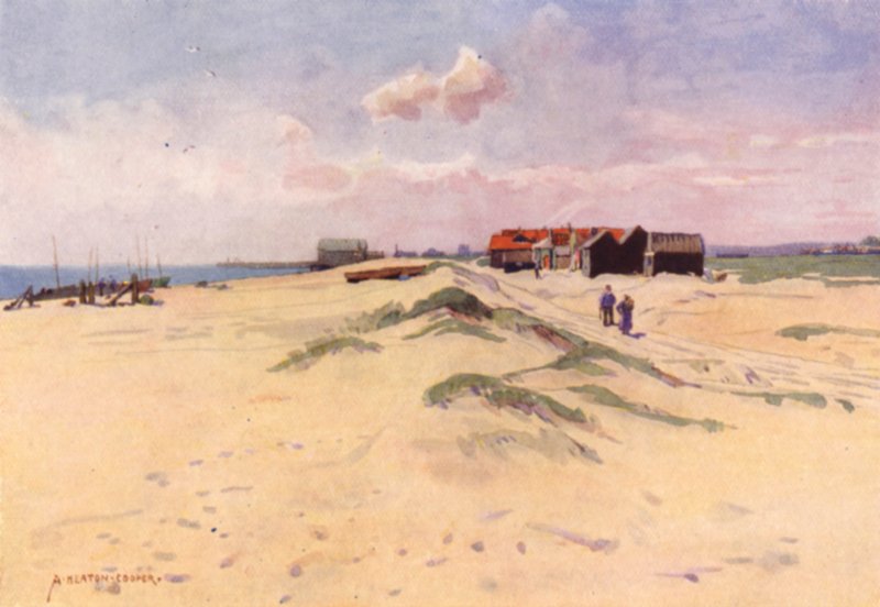 Southwold Beach, Suffolk od Alfred Heaton Cooper