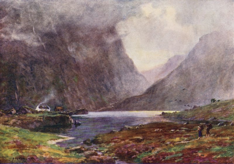 The Gap of Dunloe, Killarney od Alfred Heaton Cooper
