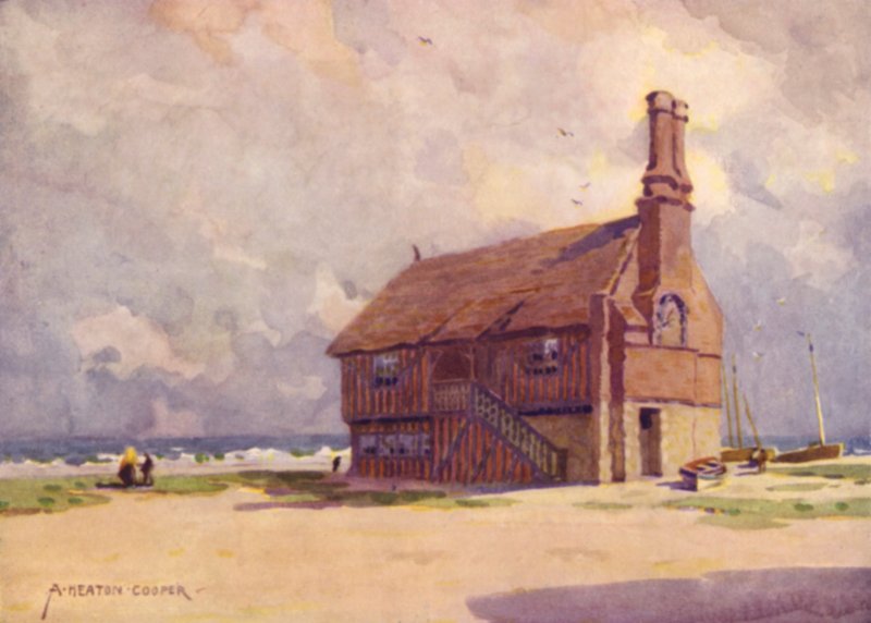 The Old Moot Hall, Aldeburgh, Suffolk od Alfred Heaton Cooper