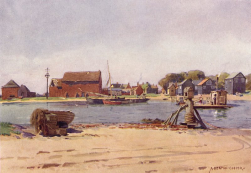 Walberswick Ferry, Suffolk od Alfred Heaton Cooper