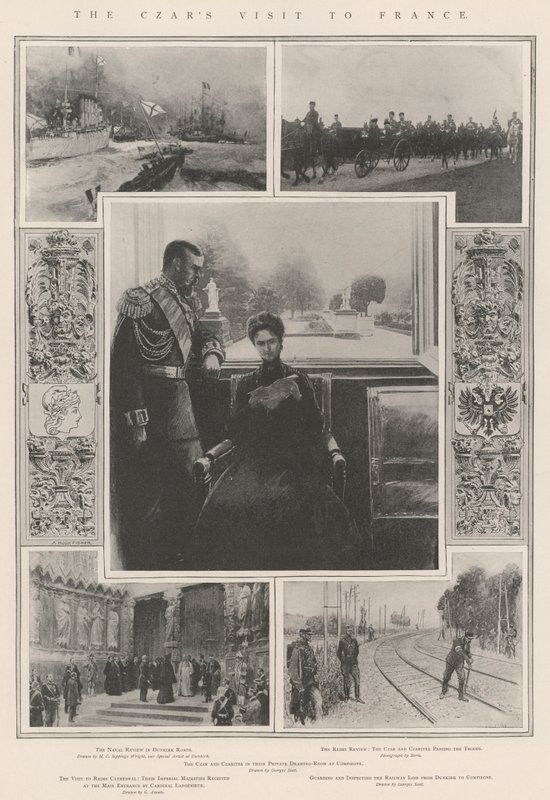 Carova návštěva ve Francii od Alfred Hugh Fisher