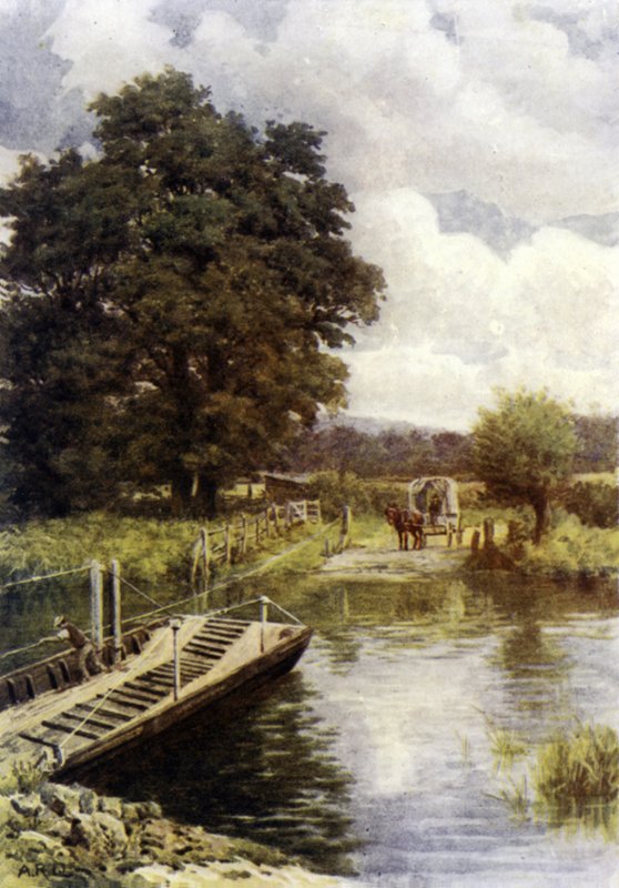 Trajekt Bablock Hythe od Alfred Robert Quinton