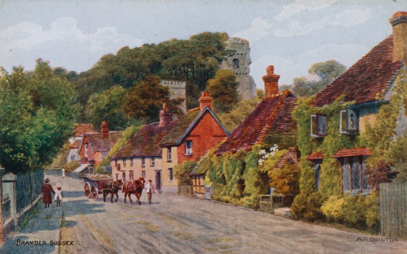 Bramber, Sussex od Alfred Robert Quinton