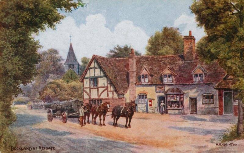 Buckland poblíž Reigate od Alfred Robert Quinton