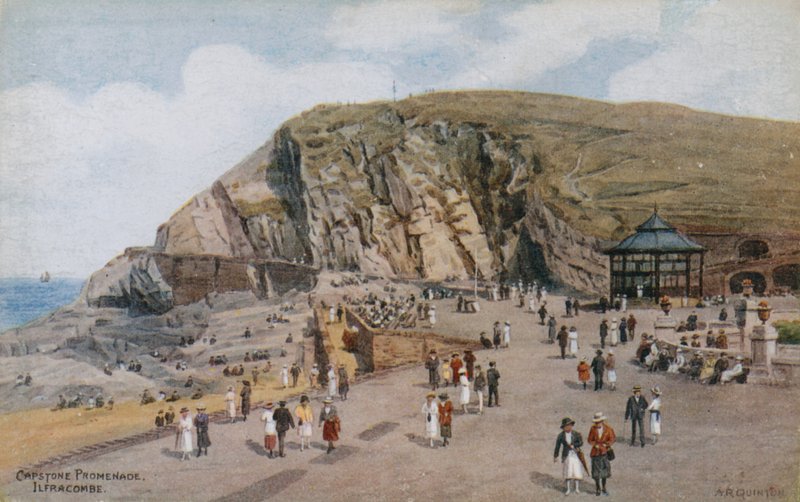 Capstone Promenade, Ilfracombe od Alfred Robert Quinton