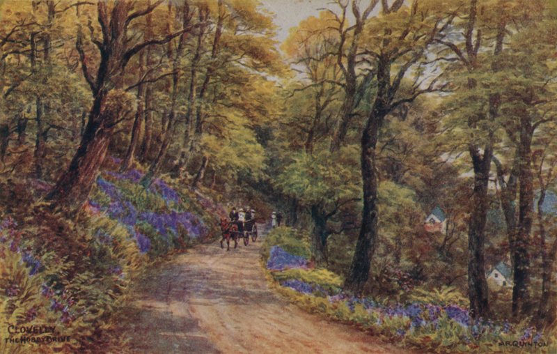 Clovelly, The Hobby Drive od Alfred Robert Quinton