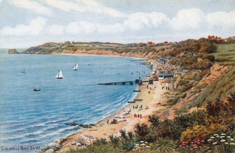 Colwell Bay, I O W od Alfred Robert Quinton