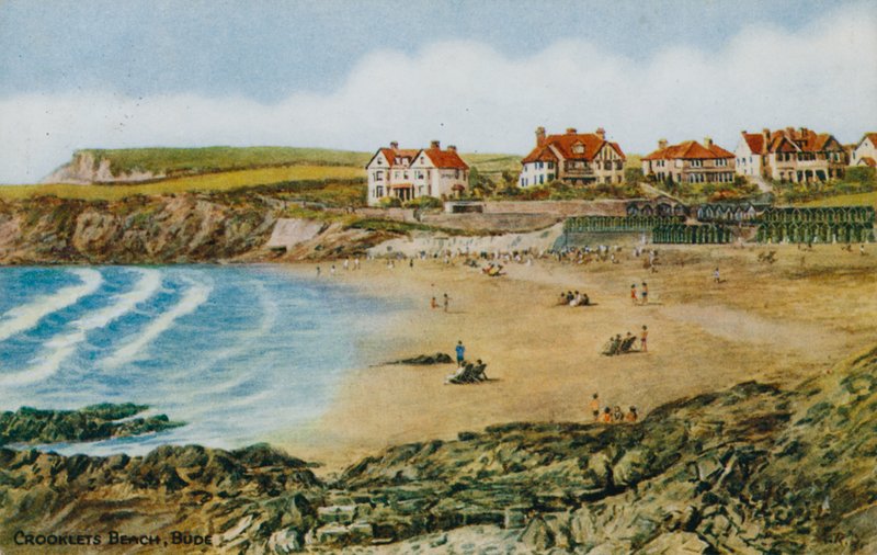 Crooklets Beach, Bude od Alfred Robert Quinton