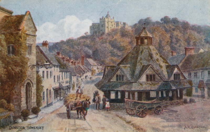 Dunster, Somerset od Alfred Robert Quinton