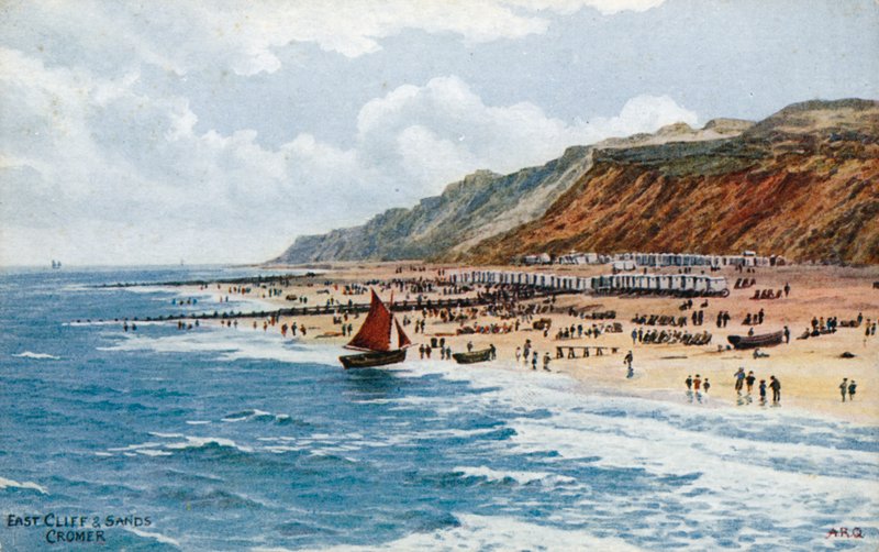 East Cliff und Sands, Cromer od Alfred Robert Quinton