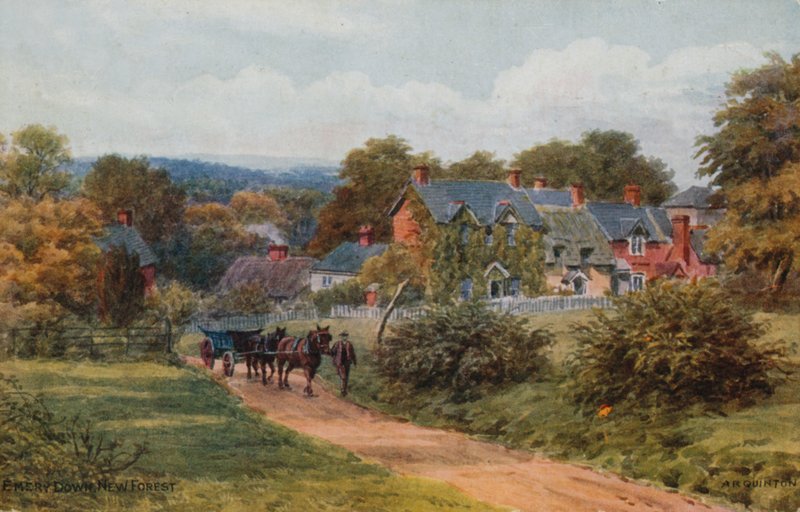 Emery Down, New Forest od Alfred Robert Quinton
