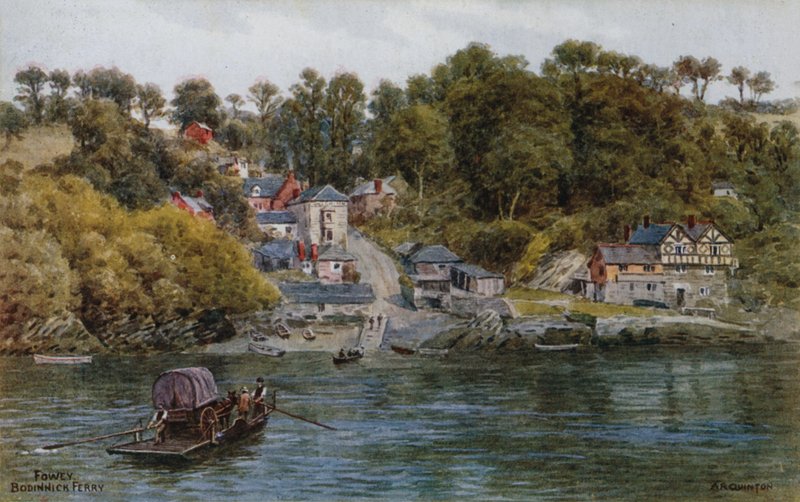 Fowey, Bodinnick Ferry od Alfred Robert Quinton