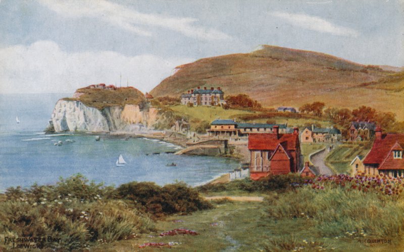 Sladkovodní zátoka, I of Wight od Alfred Robert Quinton